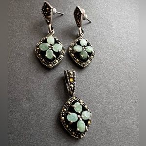 Very rare antique jewelry set